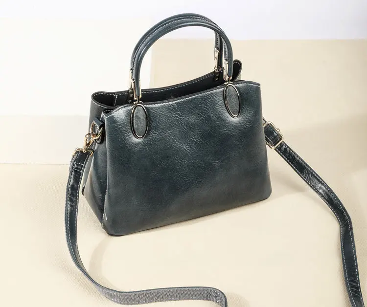Women's Bag Business Zipper Bag Women's Oblique Satchel