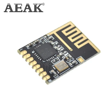 

AEAK 10PCS Component Kit NRF24l01+ 2.4GHz Wireless Module Mini Version Power enhanced version SMD