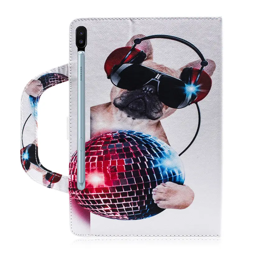 Чехол для Samsung Galaxy Tab S6 10,5 SM-T860 SM-T865 T860 10," чехол для планшета модный принт сумка оболочка+ пленка+ ручка