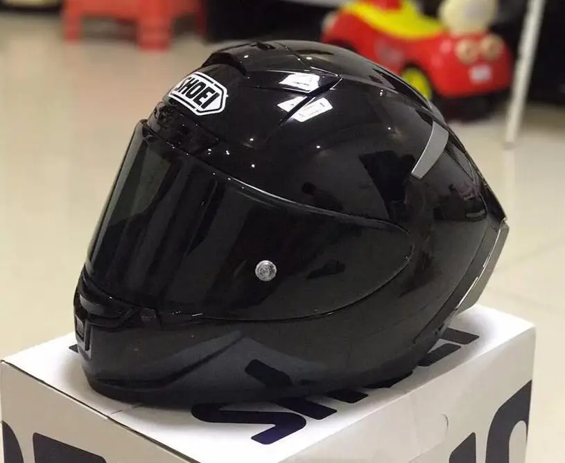 Casco мотоциклетный де Кара полный de punto de cuello de invierno de moda de фронт освобождения rápida casco - Цвет: Черный