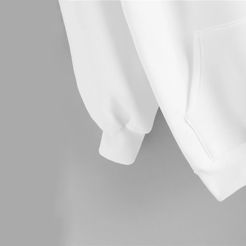 Dotfashion синий карман шнурок деталь сплошной балахон женская повседневная одежда Осень простой длинный рукав с капюшоном Пуловеры Толстовка
