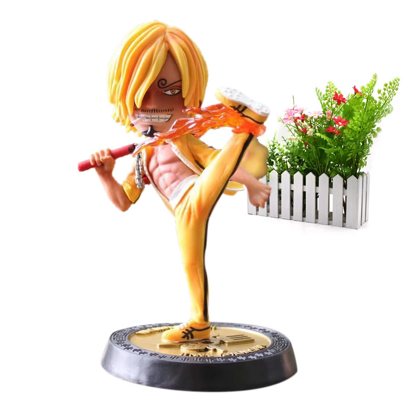 

Anime One Piece 17cm Vinsmoke Sanji Tony Tony Chopper PVC Action Figure Collection Model Kids Toy