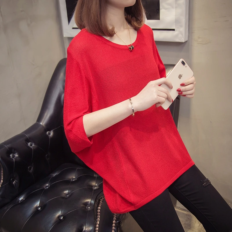 OHCLOTHING свитер женский пуловер 1641-круглый воротник рукава летучая мышь пальто свитер 50 T область 20