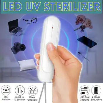 

Portable UV Bactericidal Lamp Pet Disinfection Ozone Sterilizer Light Home Kill Mite Sterilization Ultraviolet Tube for home tra