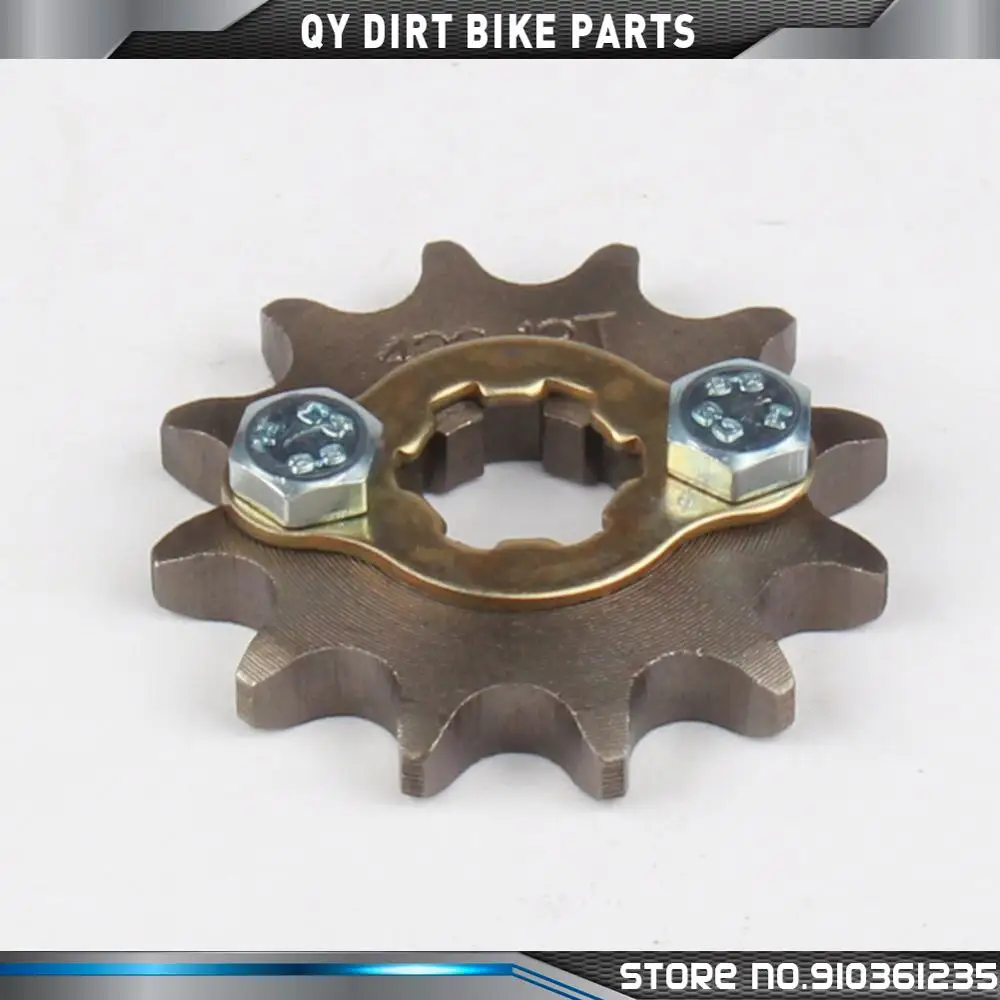 Front Engine Sprocket 428 17mm 10T-19T 12Tooth for Stomp Upower Dirt Pit Bike ATV Quad Go Kart Moped Buggy Scooter Motorcycle