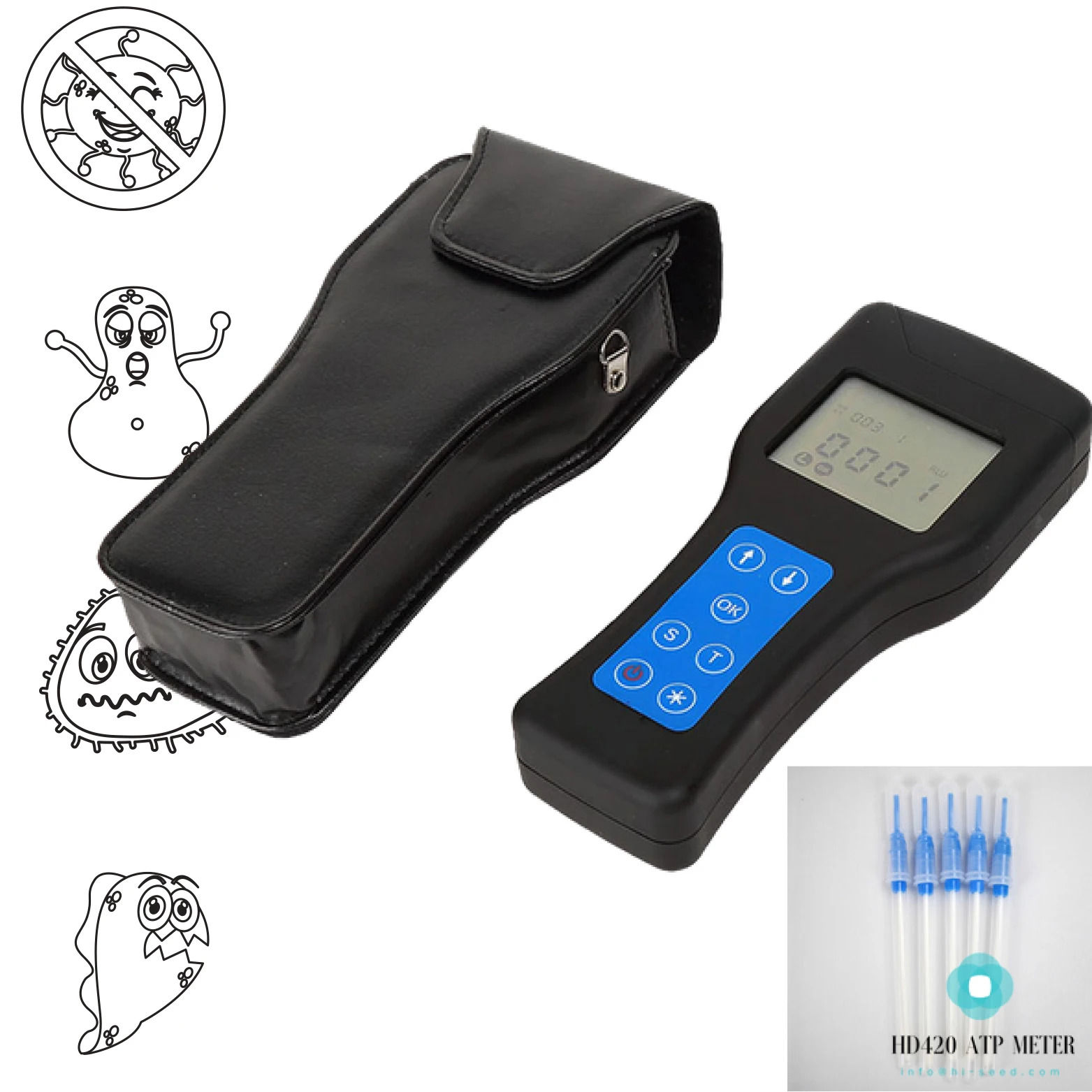 

High quality Portable ATP bacteria meter with free ATP meter swap
