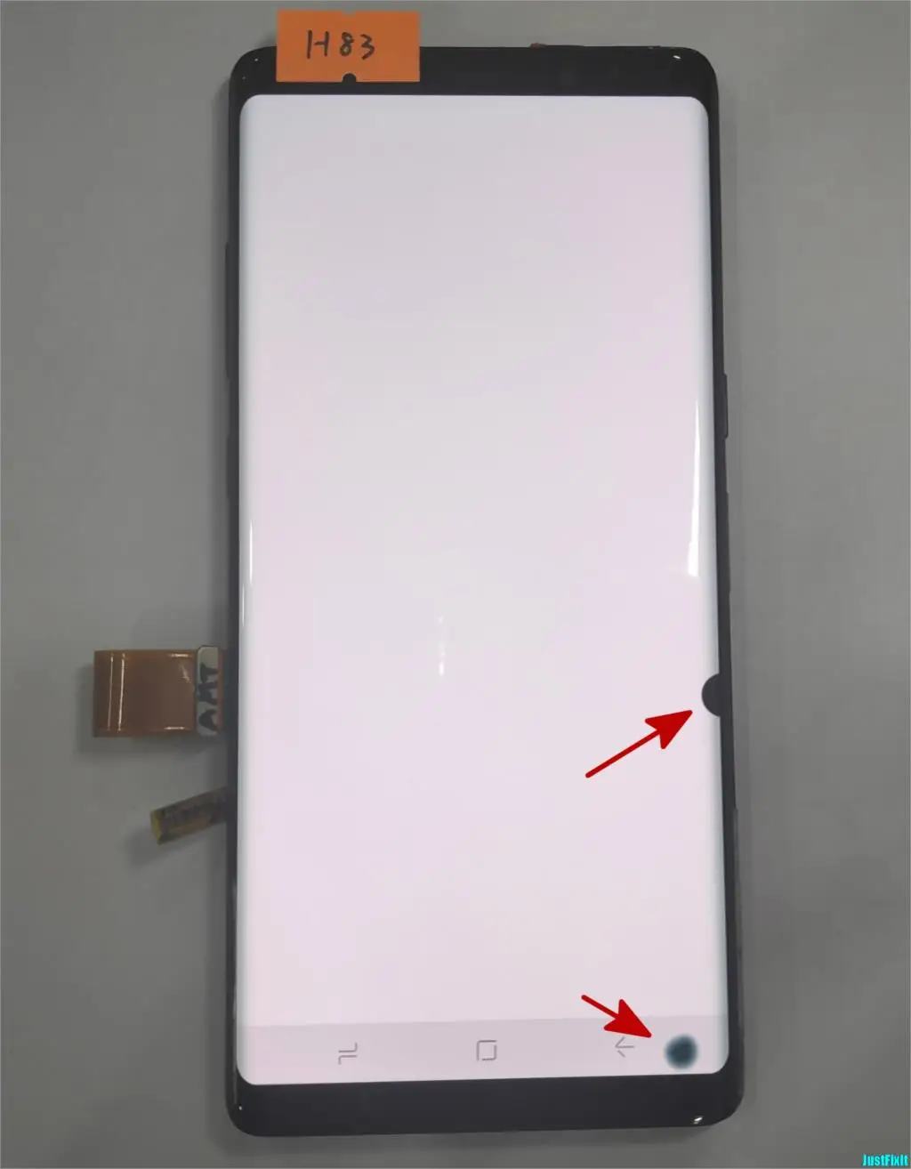H83 Для samsung Galaxy Note 8 N9500 N950FD N950U дефект ЖК-дисплей кодирующий преобразователь сенсорного экрана в сборе 6," Super Amoled - Цвет: H83