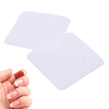 

100Pcs White Lint-Free Nail Polish Remover Cotton Wipes Cleaner Paper Pad Hand Napkin Nails Polish Art Cleaning Manicure Tools