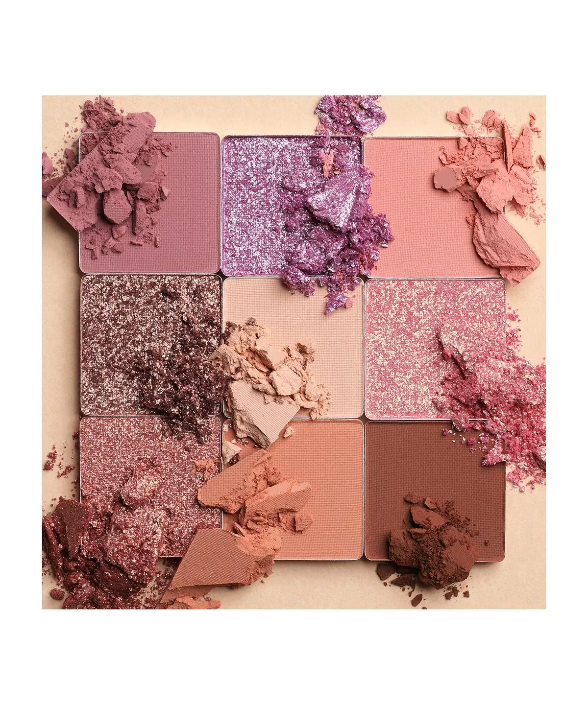 Huda beauty, средние, телесные, Obsessions, 9 цветов, тени для век, матовые, блестящие, тени для век, пудра, телесный хайлайтер, инструмент для макияжа, хайлайтер