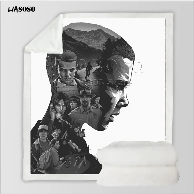18 LIASOSO, диван для путешествий с героями мультфильмов, молодежное постельное белье, набивное одеяло с рисунком, покрывало для мальчиков и девочек, одеяло для путешествий, квилт для софы - Цвет: 18