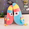 Super soft feather cotton-filled bird-shaped pillow, personalized design, non-deformed pillow toy, suitable for girls to sleep f
