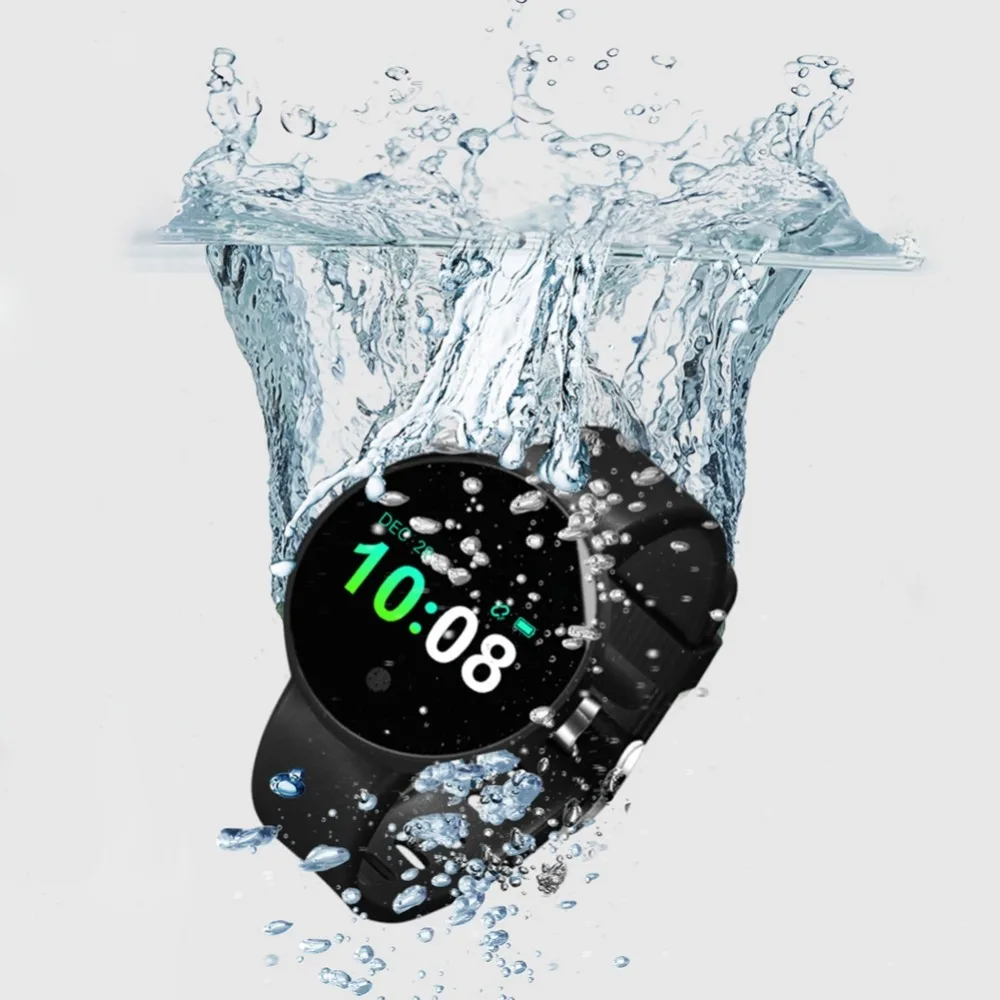 IP68 водонепроницаемый браслет для смарт-часов браслет шагомер сердечный ритм кровяное давление напоминание Смарт часы плавательный Браслет Горячая