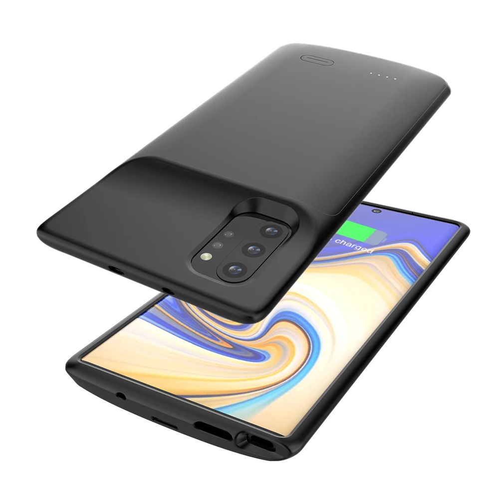 Для samsung Galaxy Note 10 Plus, чехол для зарядного устройства, 6000 мА/ч, запасной внешний аккумулятор, чехол для samsung Note 10 Note 10 Plus, чехол для аккумулятора