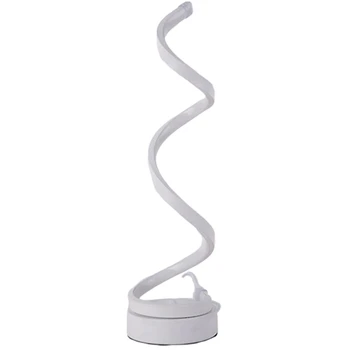 

Modern 24W LED Table Lamp for Home Bedroom Reading Desk Light Bedside Lamp Study Eye Protect US Plug
