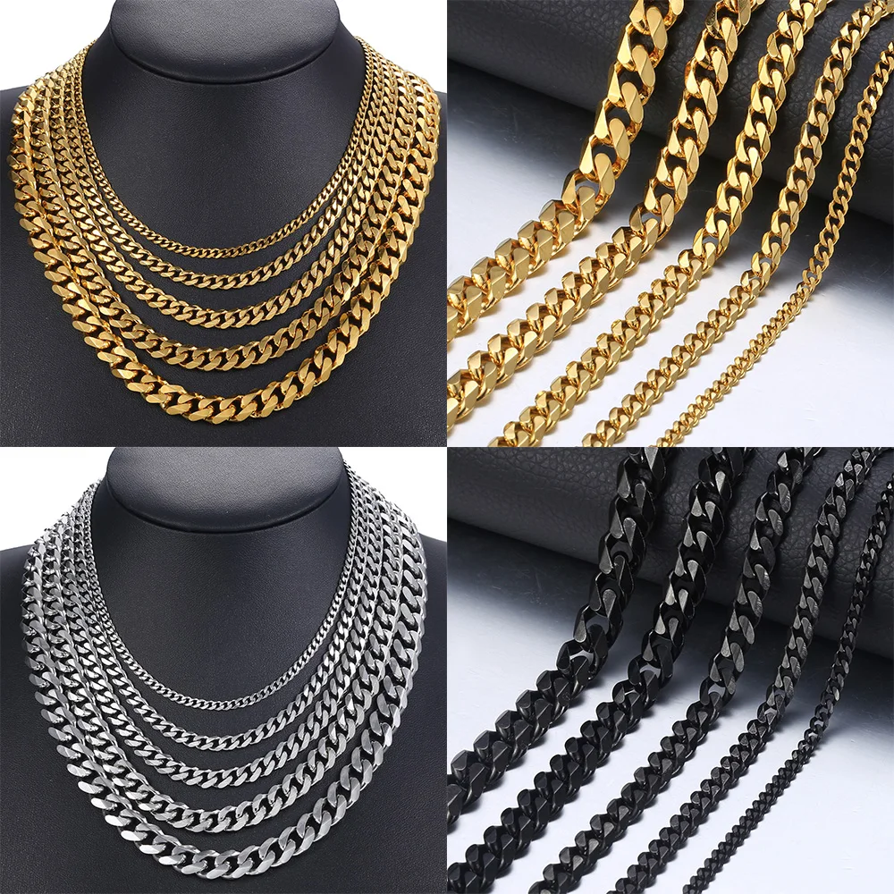 11mm Miami Curb Chain Necklace 