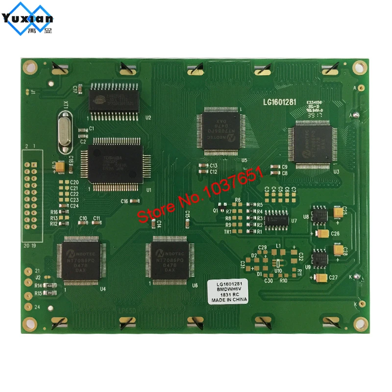 ЖК модуль 160X128 160128 экран дисплея синий T6963C LG1601281BMDWH6V совместимый WG160128E|lcd display module|lcd