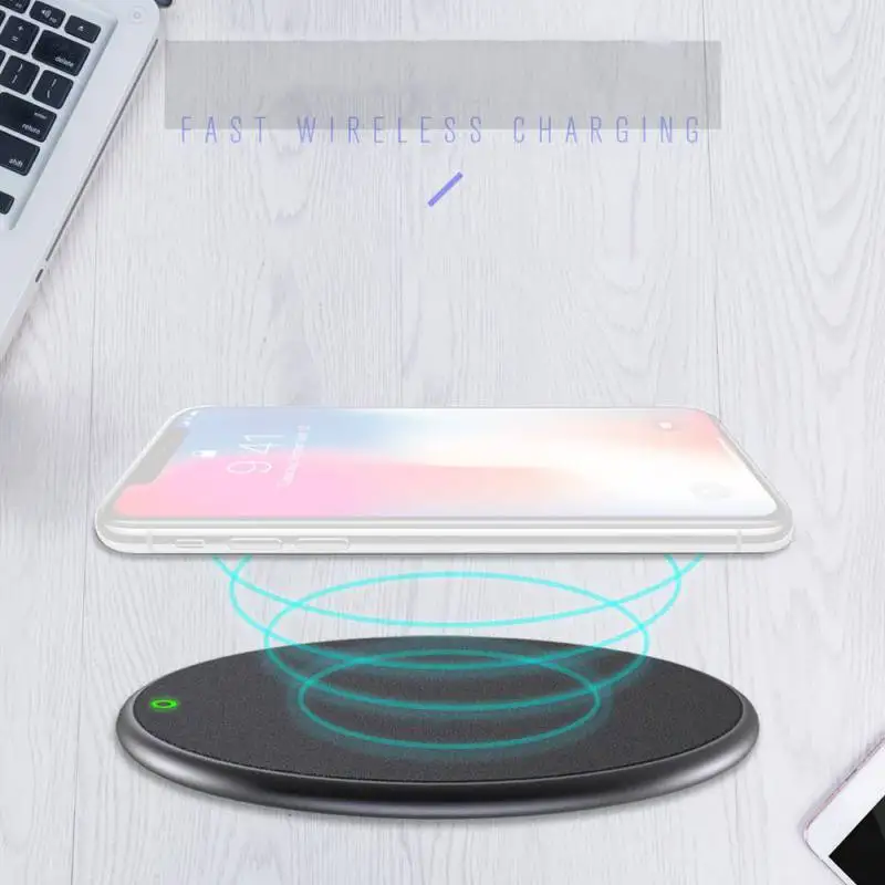 Беспроводное зарядное устройство для iPhone samsung Xiaomi huawei 10 Вт(макс.) быстрое зарядное устройство Ulefone Blackview телефон Doogee