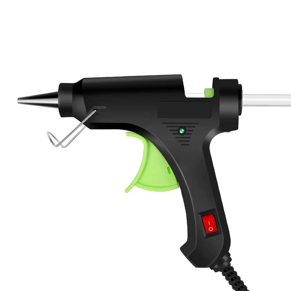 

20W 220V Industrial Hot Melt Glue Gun Thermo Electric Heat Temperature DIY Repair Tool Without Glue Stick