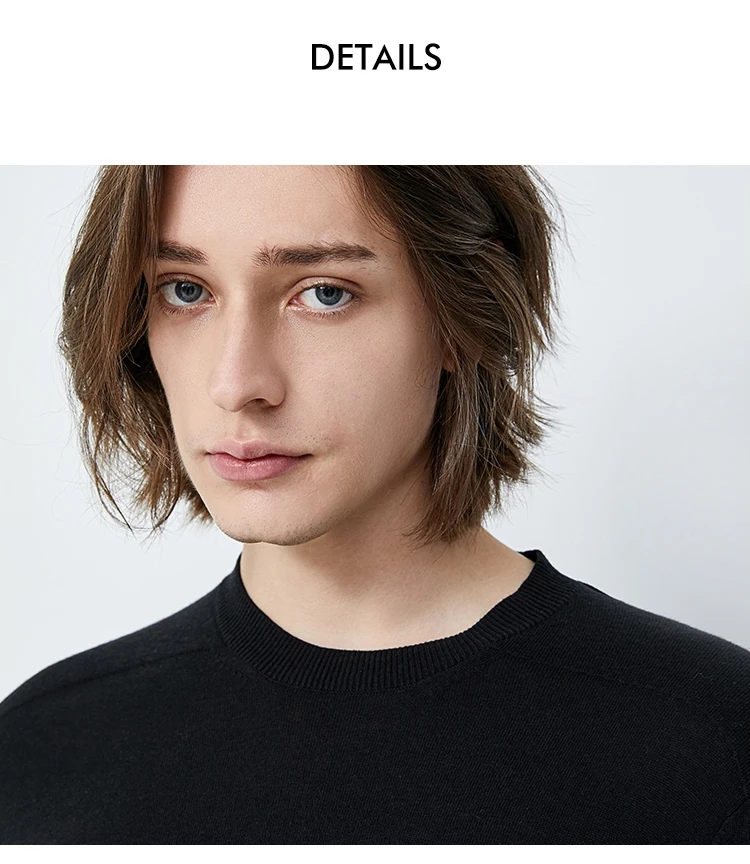 JackJones мужской цветной удобный свитер из ткани с круглым вырезом 219324522