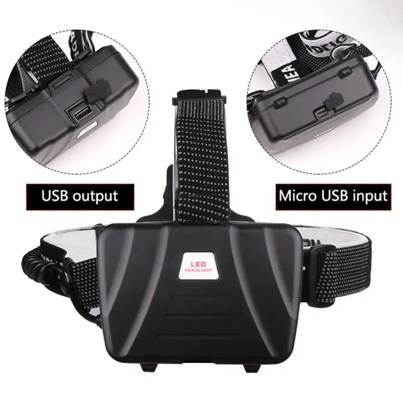 Светодиодный налобный фонарь XPL V6/XHP50/XHP70 желто Белый светодиодный для кемпинга