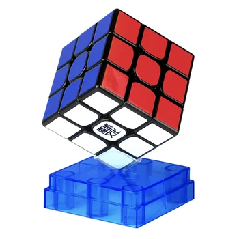 

MoYu Weilong WR 3x3 M Magic Cube Professional Speed Cubes Educational Toys For Students Magnetic/Fine Tuning - Black Stickerless