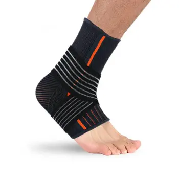 

Ankle Support Brace Adjustable Compression Ankle Braces for Sports Protection for Men & Women Black Gray Weightlifting Series