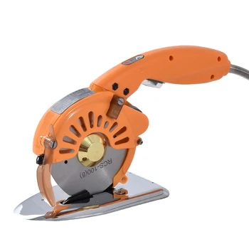 

C-100C Servo Motor Round Knife Cloth Fabric Cutting Machine Electric Scissors Cloth Cutter Cutting Machine 110V-220V 3.6-250W