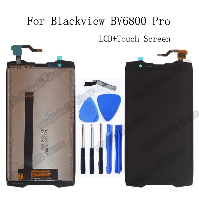 

5.7-inch For Blackview BV6800 Pro LCD Display +Touch Screen Digitizer Assembly Spare Parts For Blackview BV 6800 Pro Repair kit