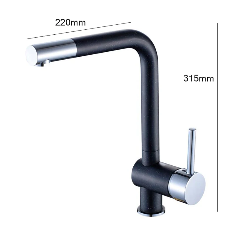 Stainless Steel Kitchen Faucet Single Handle Single Hole Mixers Sink Tap Kitchen Faucet Modern Hot And Cold Water Taps