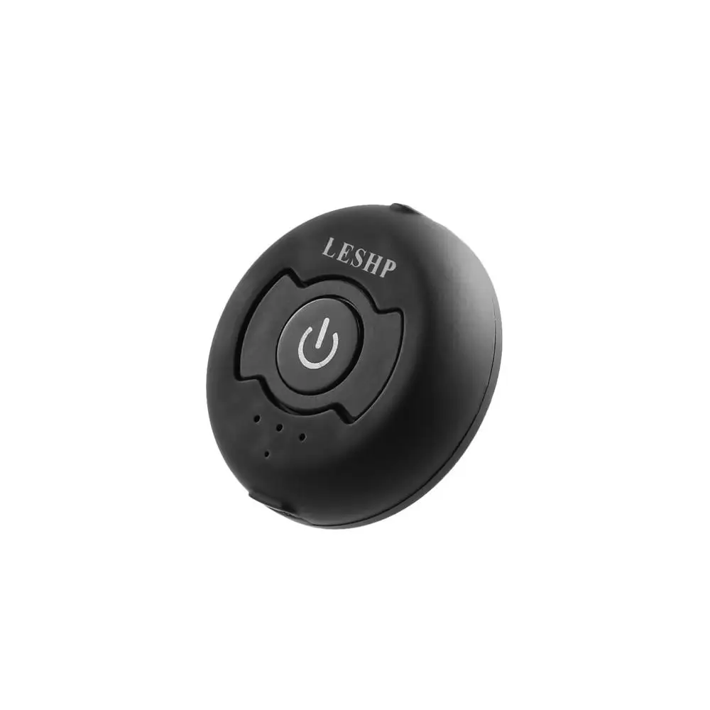 LESHP Круглый Мини беспроводной Hands Free аудио автомобильный-Стайлинг стерео выход музыкальный потоковый передатчик адаптер 1 до 2