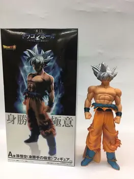 

Anime Dragon Ball Z Vegeta Silver Hair Son Goku Super Saiyan Standing PVC Action Figure Model Collectible Toys Brinquedos 26cm