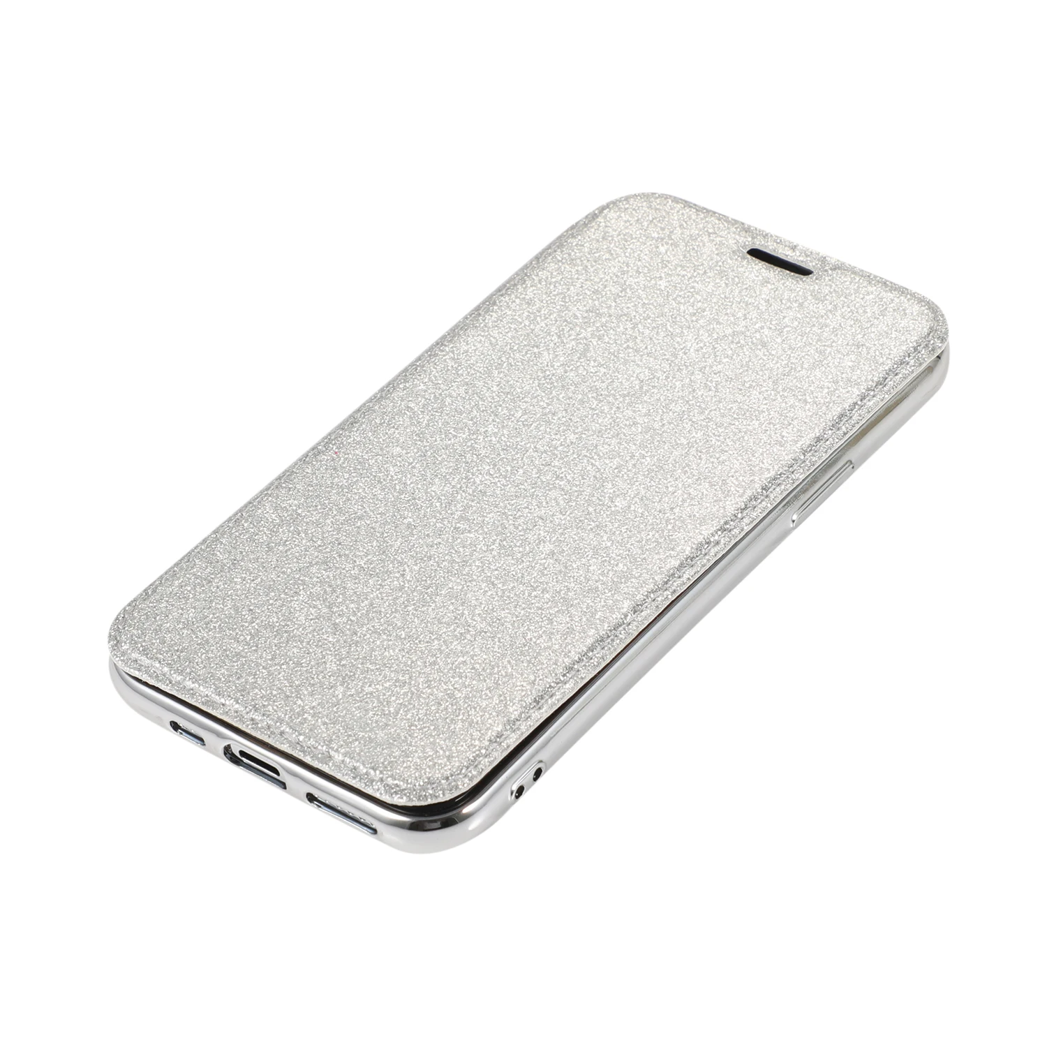 Чехол сверкающий с блестками для iPhone 11 Pro Max кожаный флип прозрачная задняя тонкая подставка чехол-кошелек для iPhone XS MAX XR 6 6s 7 8 Plus Capa