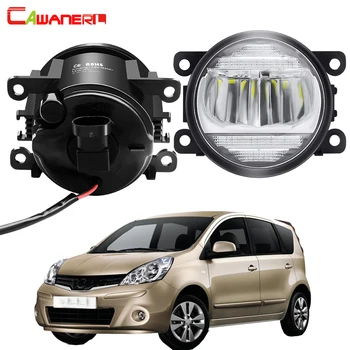 

2in1 Fog Light Assembly Daytime Running Light For Nissan Note E11 MPV 2006-2013 Car Front Bumper Fog Lamp DRL 30W 8000LM 12V