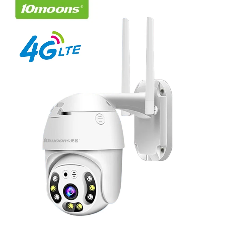 10moons мини-камера видеонаблюдения с шариками 4G Версия ночного видения CCTV PTZ 1080P |