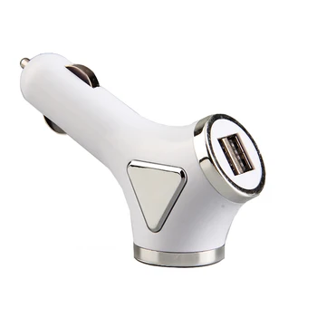 

Universal Y Type In-Car USB Double Port Car Charger Adapter For Mobile Phones Exquisitely Designed Durable Gorgeous