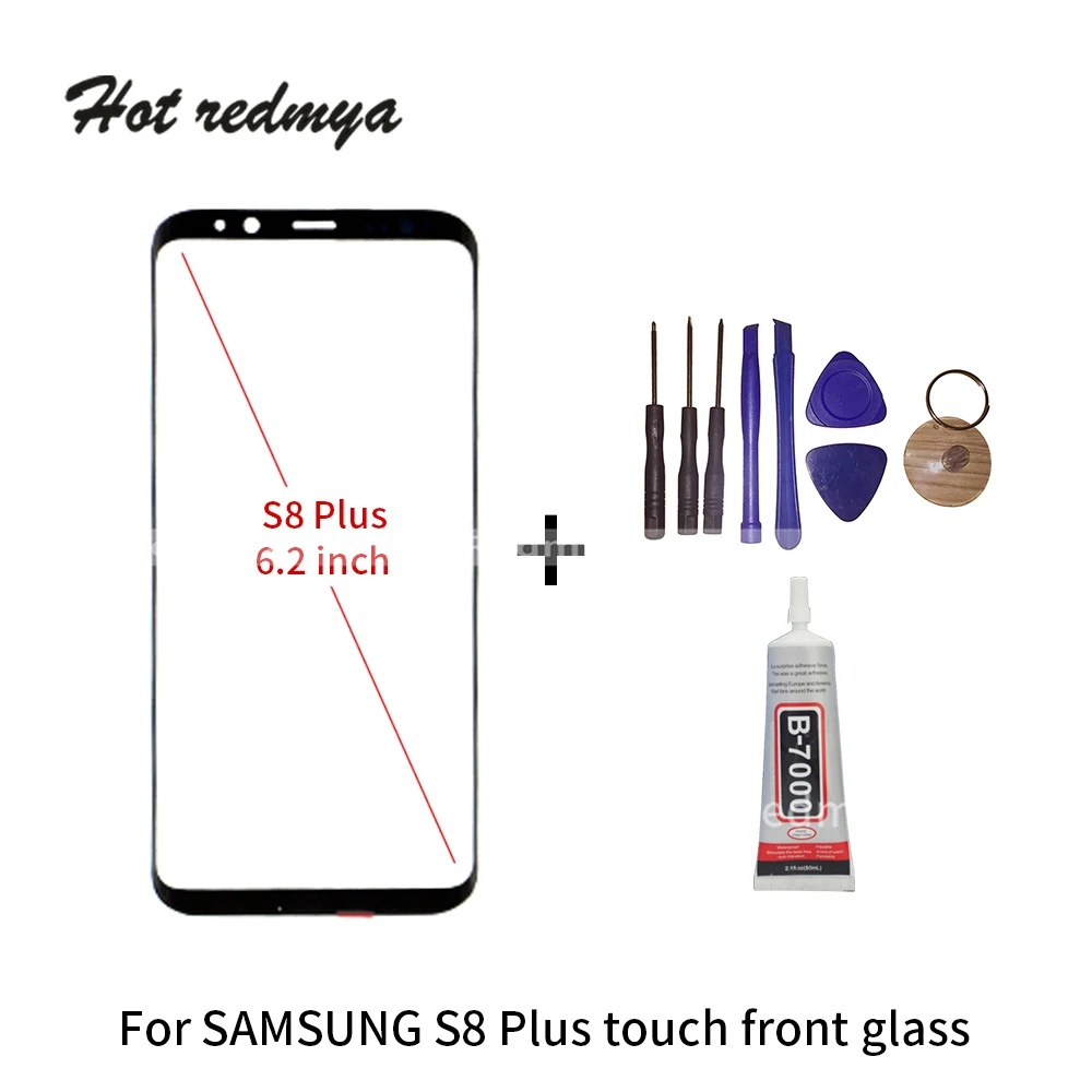 Сменное Переднее стекло S8 для Samsung Galaxy Plus ЖК сенсорный экран переднее внешнее s9 plus