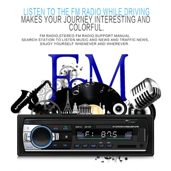 

Car MP3 Player Bluetooth U Disk Radio Player Hands-Free Calls Auto MP3 Player with Remote Control Car Radio Stereo Player HOt