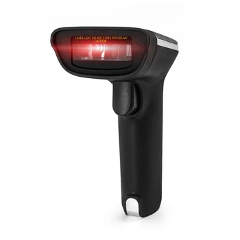 

2.4G Wireless Barcode Scanner Handheld USB Wired 1D Bar Code Reader 3mil High Accuracy for Windows Mac PC POS