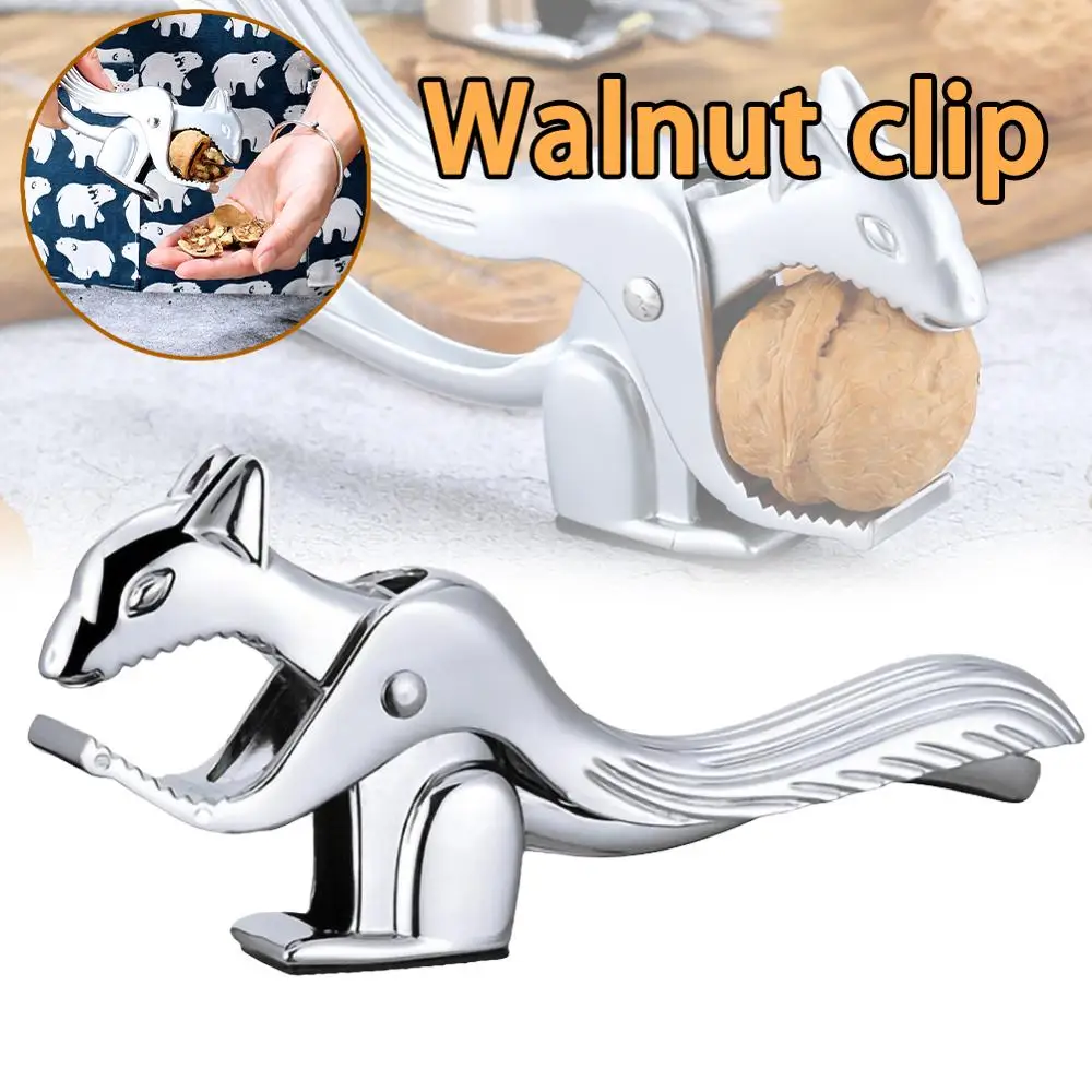 

Nutcracker Sheller Crack almond Walnut Pecan Hazelnut Filbert Nut Kitchen Nut Sheller Clip Tool Clamp Plier Cracker 40DC16