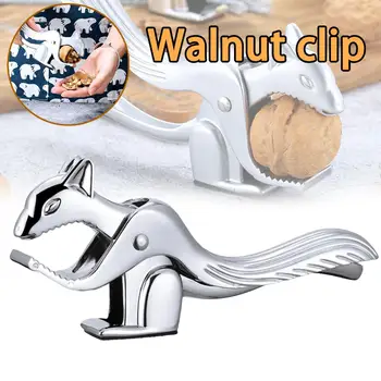 

Nutcracker Sheller Crack almond Walnut Pecan Hazelnut Filbert Nut Kitchen Nut Sheller Clip Tool Clamp Plier Cracker 40DC16