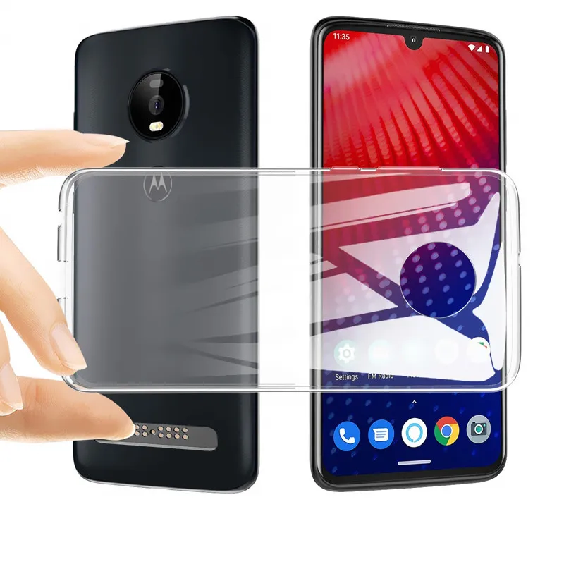 Чехол для Motorola Moto E3 power E4 E5 E6 Plus + Мягкий силиконовый чехол телефона из ТПУ E5Play E6Plus