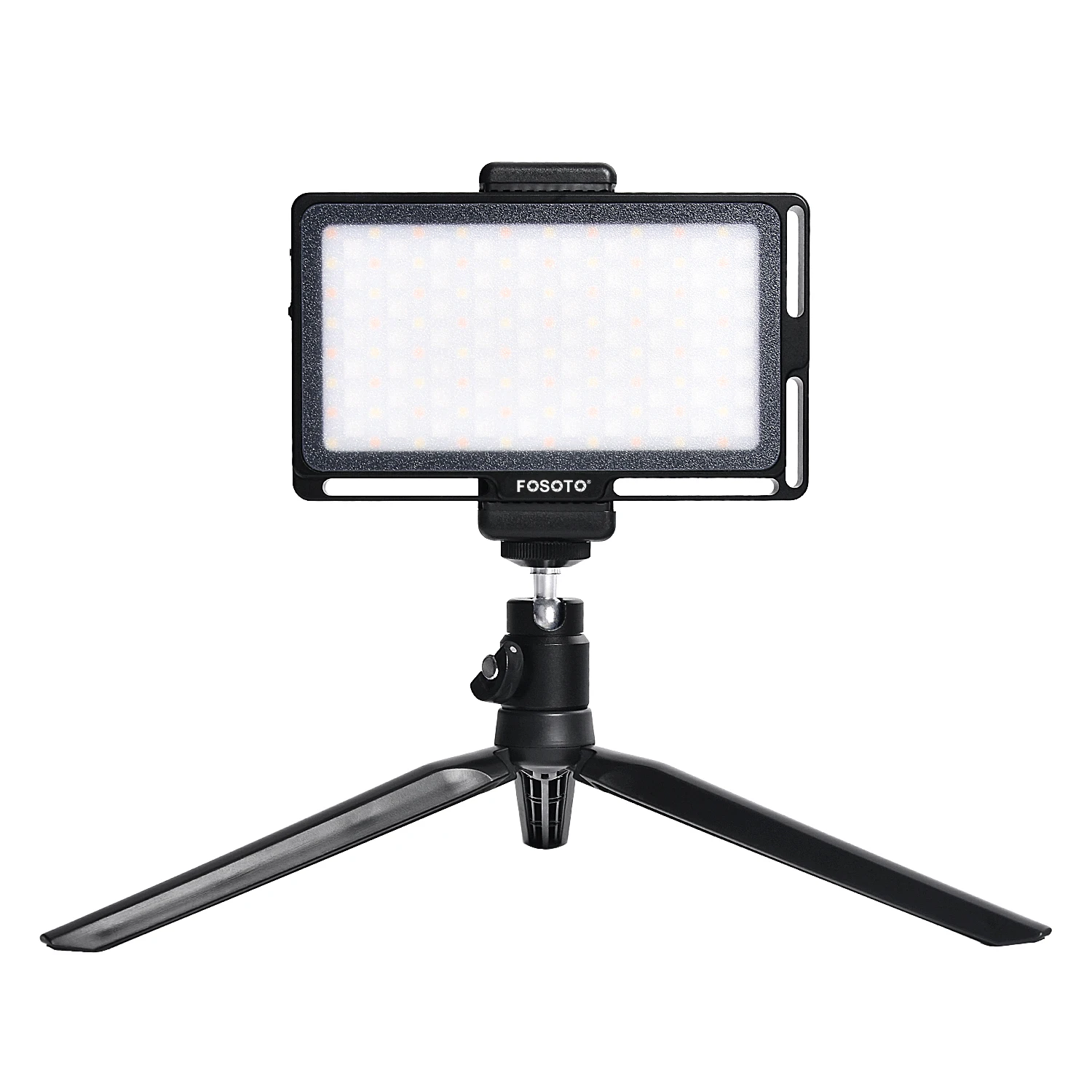 Fosoto rgb led luz de vídeo mini