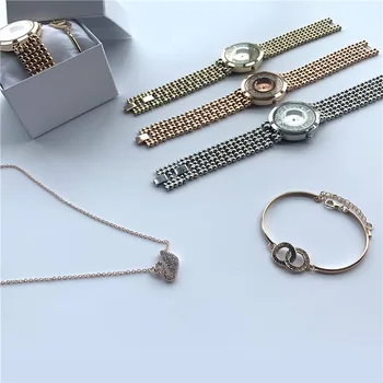 

Fashion casual manufacturers women's watch set watches foreign trade bracelet ball bearing large dial derivatives women's bracel