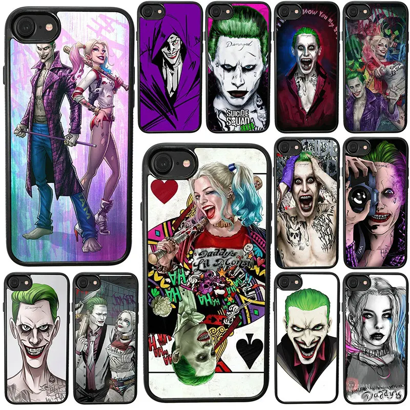 Чехлы для телефонов Жесткий Чехол iphone 8 7 6 6S Plus X XR XS 11 12 Pro Max 5S 5 SE 4 4S чехол Джокер и