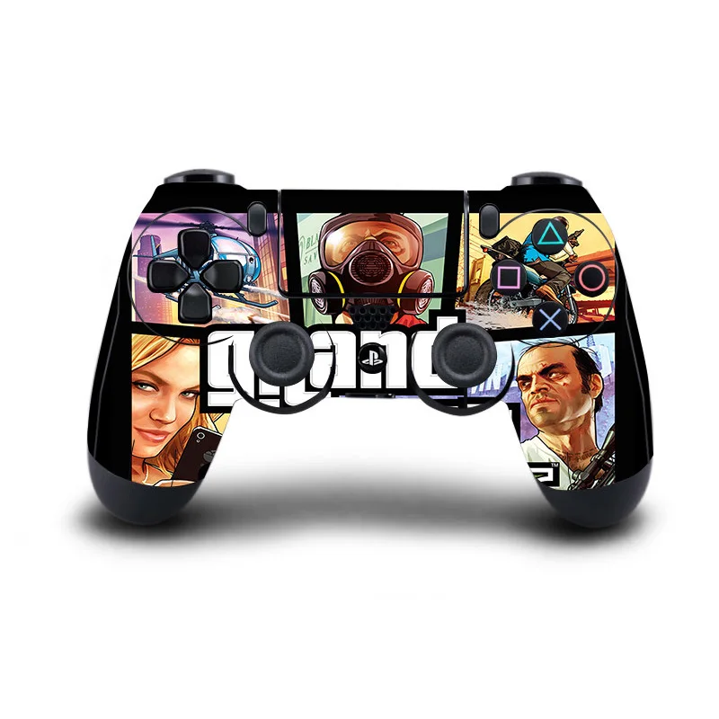 GTA 5 PS4 Controller Skin Sticker Vinyl Decal for Sony PlayStation 4