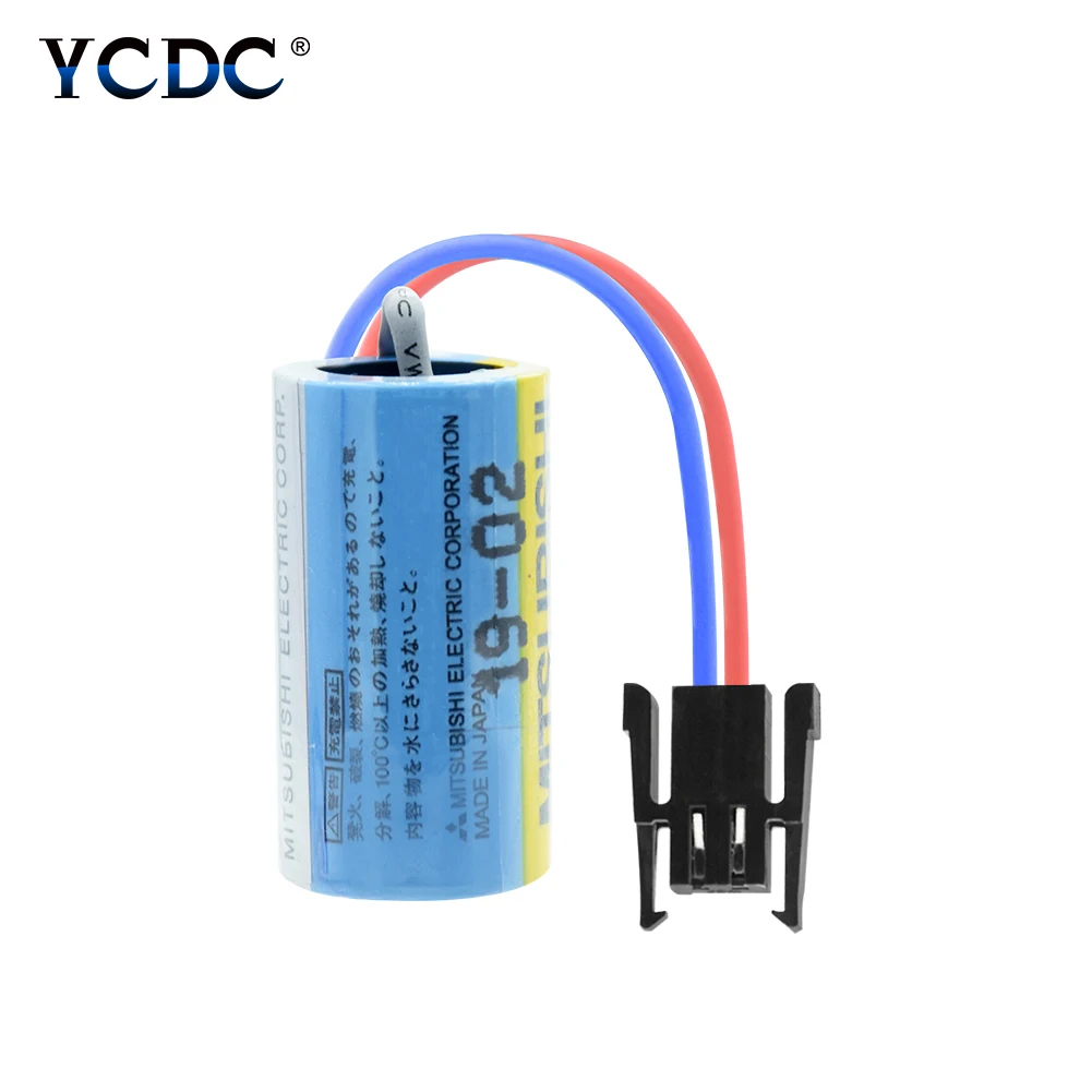 3,6 V 1700mAh MR-BAT ER17330V PLC батарея 3,6 V ER2/3A 17330 литий-ионные батареи с разъемом для экрана машины для литья под давлением