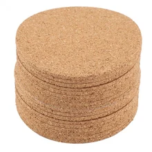 50 шт. пробковые подставки Термостойкие чашки Кружка коврик Кофе Чай Горячая подставка для напитков кухонный Декор