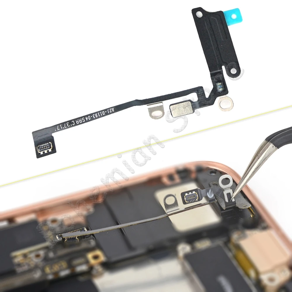 Wifi Bluetooth NFC Wi-Fi gps антенна сигнала гибкий кабель Крышка для iPhone 7 8 плюс оригинальные запасные части