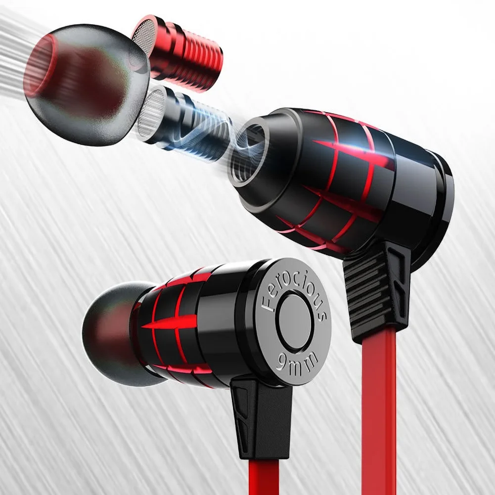G25 Gaming Earphones With Mic In Ear Noise Isolation Headsets Variable Sound Cell For Phone PS4