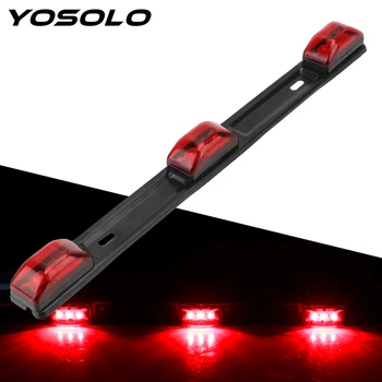 

YOSOLO 9 LED 12V Truck Trailer Rear Brack Lights Side Marker Lamp Bar Car-Styling for Pickup Truck RV CAR